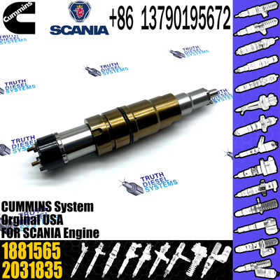 Common Rail Diesel Engine Fuel Injector 2031835 1881565  1933613 2872544 For SCANIA