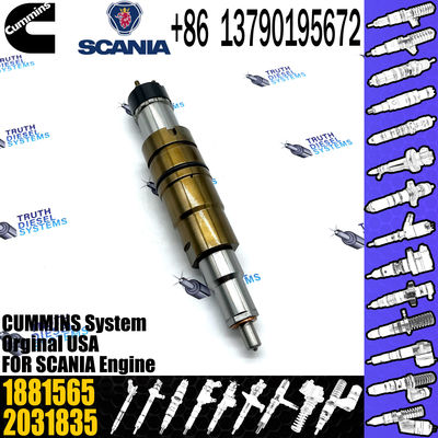 Common Rail Diesel Engine Fuel Injector 2031835 1881565  1933613 2872544 For SCANIA