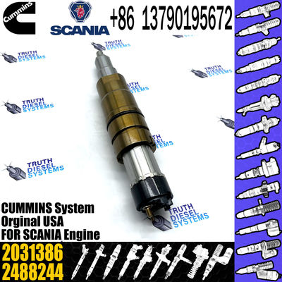 Common rail injector fuel injecto 2482244 2031386 2488244 2036181 for ISZ13 Excavator DC09 DC16 DC13