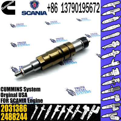 Common rail injector fuel injecto 2482244 2031386 2488244 2036181 for ISZ13 Excavator DC09 DC16 DC13