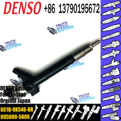Diesel Inyector Common Rail Fuel Injector 0950005801 6C1Q-9K546-AC 095000-5800 095000-5801 for FORD Transit