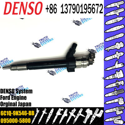 Diesel Inyector Common Rail Fuel Injector 0950005801 6C1Q-9K546-AC 095000-5800 095000-5801 for FORD Transit