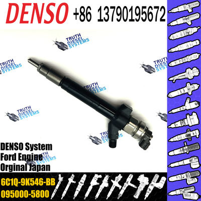 Diesel Inyector Common Rail Fuel Injector 0950005801 6C1Q-9K546-AC 095000-5800 095000-5801 for FORD Transit