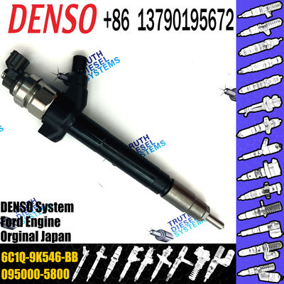 Diesel Inyector Common Rail Fuel Injector 0950005801 6C1Q-9K546-AC 095000-5800 095000-5801 for FORD Transit
