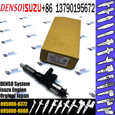 fuel injector 095000-6372 095000-6373 095000 6372 095000 6373 0950006372 0950006373 for ISUZU 4HK1 / 6HK1 Euro IV
