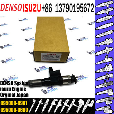 High Quality New Diesel Common Rail Fuel Injector 095000-8901 For ISUZU 4HK1/6HK1