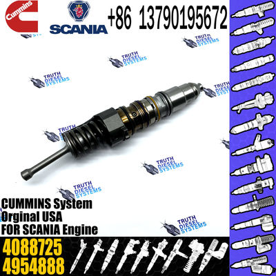 Common Rail Fuel Injector For Cummins QSKX15 Engine 4088725 1846351 4954648 570016 1499714 1521977