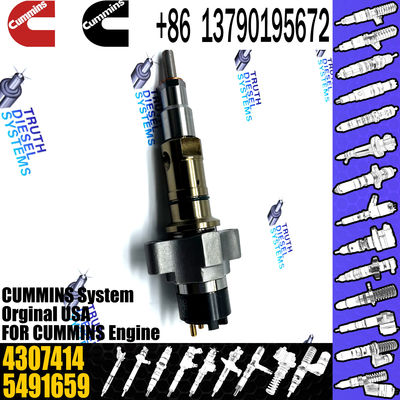 Common Rail Injector Fuel Injector 5491659 4327072 4359204 4307414 For QSL Excavator QSL9.3 ISCE Engine 6L