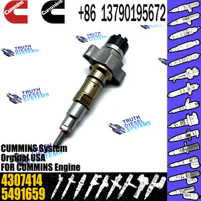 Common Rail Injector Fuel Injector 5491659 4327072 4359204 4307414 For QSL Excavator QSL9.3 ISCE Engine 6L