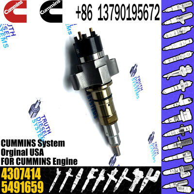 Common Rail Injector Fuel Injector 5491659 4327072 4359204 4307414 For QSL Excavator QSL9.3 ISCE Engine 6L