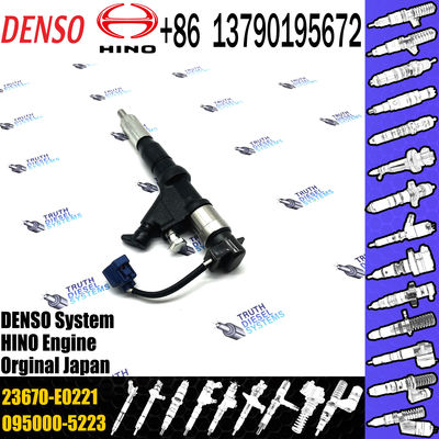 23670-E0221 295050-2790 Common Rail Injector 2950502790 For Hino 23670E0221