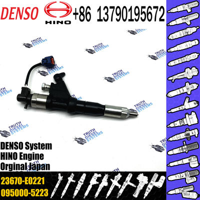 23670-E0221 295050-2790 Common Rail Injector 2950502790 For Hino 23670E0221