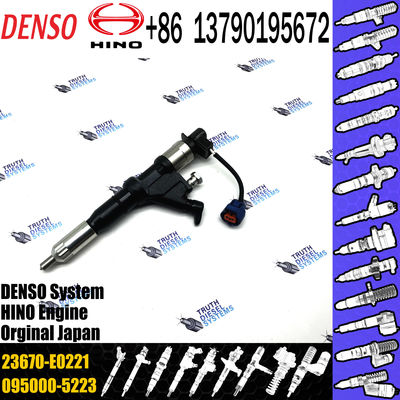 23670-E0221 295050-2790 Common Rail Injector 2950502790 For Hino 23670E0221