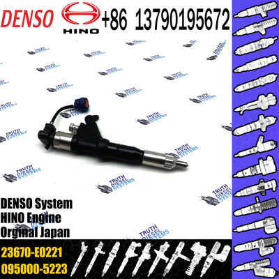 23670-E0221 295050-2790 Common Rail Injector 2950502790 For Hino 23670E0221