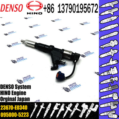 For Hi-no E13C Common Rail De-nso Common Rail Diesel Fuel Injector Diesel 095000-5220 095000-5226 095000-5224 23670-E034