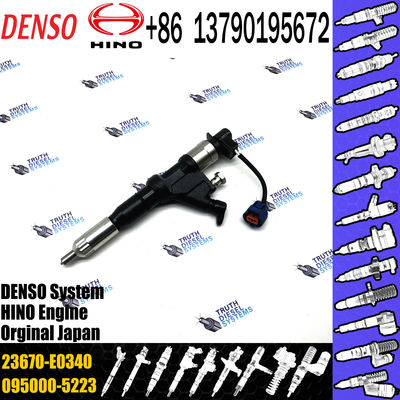 For Hi-no E13C Common Rail De-nso Common Rail Diesel Fuel Injector Diesel 095000-5220 095000-5226 095000-5224 23670-E034