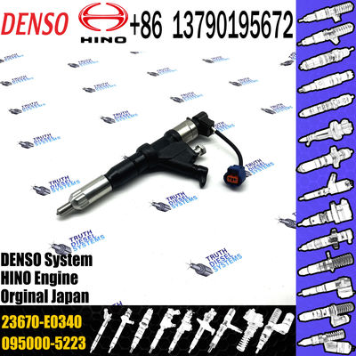 For Hi-no E13C Common Rail De-nso Common Rail Diesel Fuel Injector Diesel 095000-5220 095000-5226 095000-5224 23670-E034
