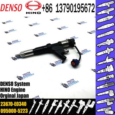 For Hi-no E13C Common Rail De-nso Common Rail Diesel Fuel Injector Diesel 095000-5220 095000-5226 095000-5224 23670-E034