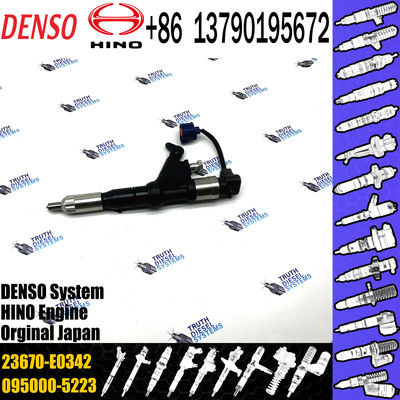 New Diesel Common Rail Fuel Injector 095000-5225 23670-E0341 095000-5226 23670-E0342 For HI-NO E13C Engine