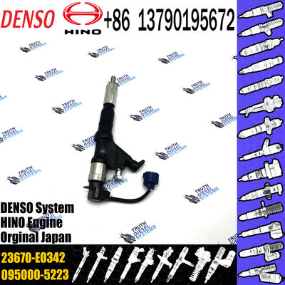 New Diesel Common Rail Fuel Injector 095000-5225 23670-E0341 095000-5226 23670-E0342 For HI-NO E13C Engine