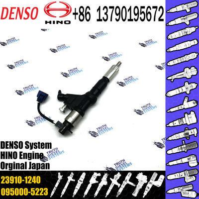 New Fuel Injector Nozzle 095000-5220 095000-5223 095000-5224 095000-5225 23670-E0340 23670-E0341 23910-1240 for HINO P13
