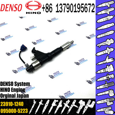 New Fuel Injector Nozzle 095000-5220 095000-5223 095000-5224 095000-5225 23670-E0340 23670-E0341 23910-1240 for HINO P13