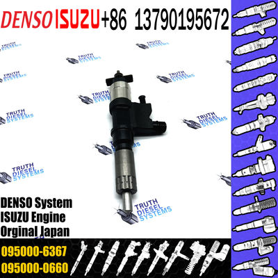 Common rail injector 095000-6364 095000-6365 095000-6366 095000-6367 095000-6368 095000-6369 For Isuzu/Case 4HK1 6HK1