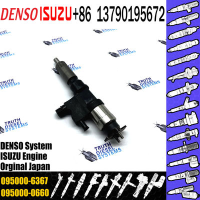Common rail injector 095000-6364 095000-6365 095000-6366 095000-6367 095000-6368 095000-6369 For Isuzu/Case 4HK1 6HK1