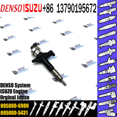 Common rail fuel injector 095000-6980 for ISUZU 4JJ1 8-98011604-0 8-98011604-5 8980116045 8-98119228-3
