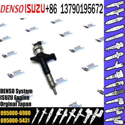 Common rail fuel injector 095000-6980 for ISUZU 4JJ1 8-98011604-0 8-98011604-5 8980116045 8-98119228-3