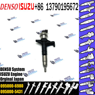 Common rail fuel injector 095000-6980 for ISUZU 4JJ1 8-98011604-0 8-98011604-5 8980116045 8-98119228-3