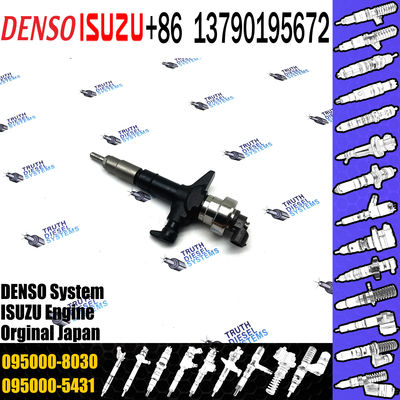 Common rail fuel injector 095000-8030 for D-max 4JJ1 8980749090 8-98074909-0 8-98074909-3 Fits for NNR/NPR/NQR/NLR