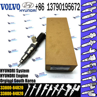 Diesel Injector 33800 84820, 33800-84820, 3380084820, 21306407 BEBE4D19002 for Hyundai D6CC engine