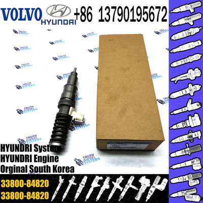 Diesel Injector 33800 84820, 33800-84820, 3380084820, 21306407 BEBE4D19002 for Hyundai D6CC engine