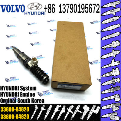 Diesel Injector 33800 84820, 33800-84820, 3380084820, 21306407 BEBE4D19002 for Hyundai D6CC engine