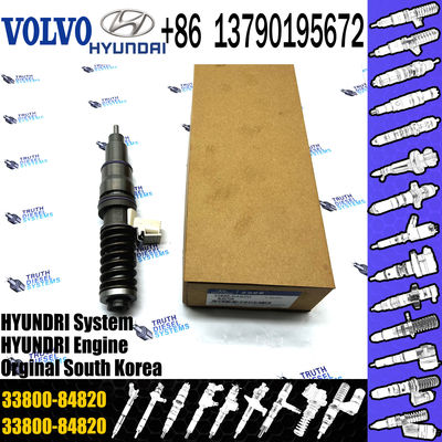 Diesel Injector 33800 84820, 33800-84820, 3380084820, 21306407 BEBE4D19002 for Hyundai D6CC engine