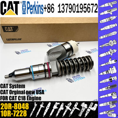 Excavator Parts common rail diesel fuel injector 1OR-7228 211-3025 253-0597 20R-8048 for Caterpillar C18 Engine