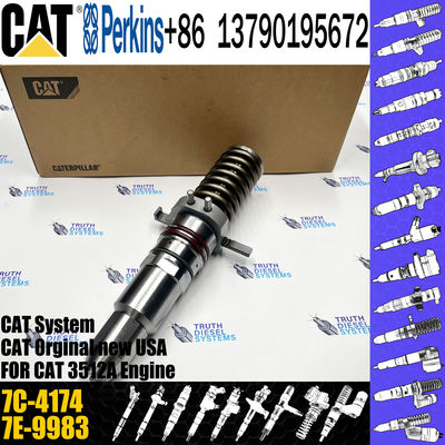 Fuel injector fuel common rail injector 7C-4174 111-3718 0R-0906 7E-3382 7C-4173 9Y-1785 For C-A-T 3500A