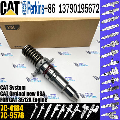 common rail diesel fuel injector 6I-3075 7C-4184 7C-9578 10R3053 for Caterpillar 3508 3512 3516 3524 Engine