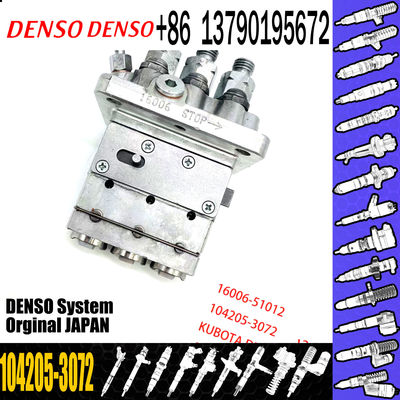 Diesel engien system parts 16006-51010 16006-51012 104205-3072 104205-3071 104205-3070 Fuel Injection Pump for Kubo