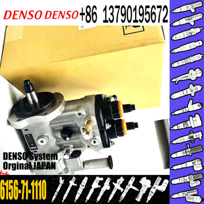 Original PC400-7 excavator SAA6D125 engine fuel injection pump 6156-71-1110