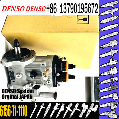 Original PC400-7 excavator SAA6D125 engine fuel injection pump 6156-71-1110