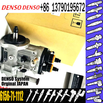 Construction machinery parts Engine spare parts PC400-7 SA6D125 fuel pump 6156-71-1112