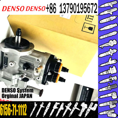 Construction machinery parts Engine spare parts PC400-7 SA6D125 fuel pump 6156-71-1112
