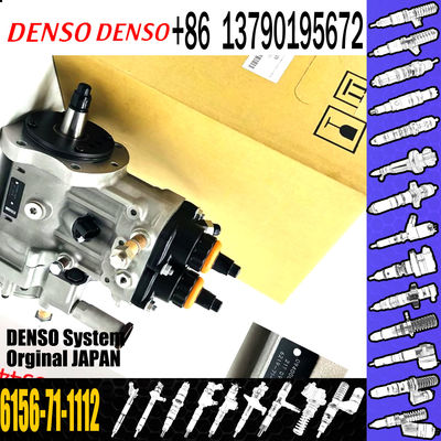 Construction machinery parts Engine spare parts PC400-7 SA6D125 fuel pump 6156-71-1112
