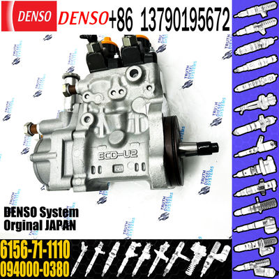 Huida Excavator Engine Diesel Fuel Injector Pump 6156-71-1113 6156-71-1110