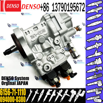 Huida Excavator Engine Diesel Fuel Injector Pump 6156-71-1113 6156-71-1110