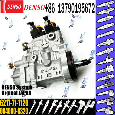 Original D155 D155AX-6 Engine SA6D140E Fuel Pump Assy,Denso injector pump:094000-0322,6217-71-1120, 6217-71-1121,6217-71