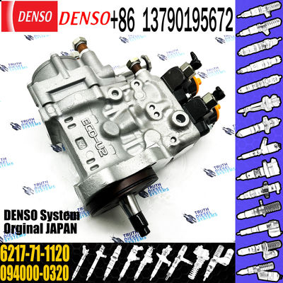 Original D155 D155AX-6 Engine SA6D140E Fuel Pump Assy,Denso injector pump:094000-0322,6217-71-1120, 6217-71-1121,6217-71