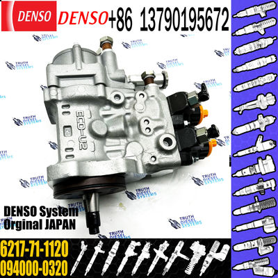 Original D155 D155AX-6 Engine SA6D140E Fuel Pump Assy,Denso injector pump:094000-0322,6217-71-1120, 6217-71-1121,6217-71